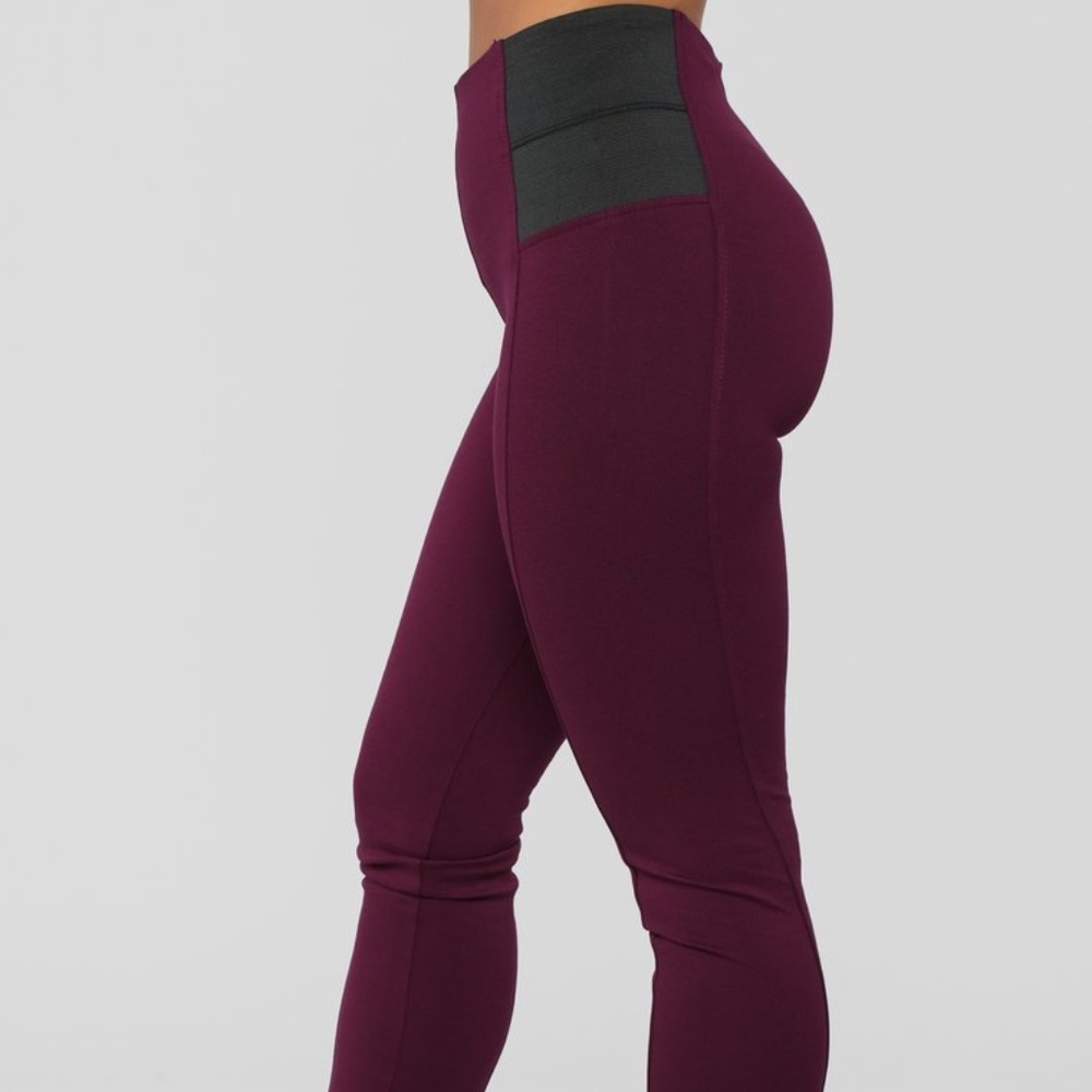 Fashion Nova Easy Choice Stretch Ponte Pants